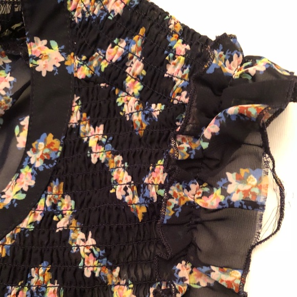 Floral chevron blouse - Picture 5 of 6